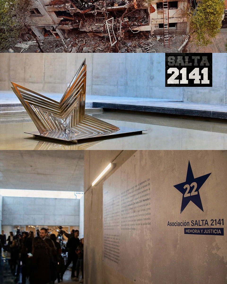 fabriziofiatti's tweet photo. MEMORIA Y JUSTICIA POR SALTA 2141

A 13 años de la tragedia de Salta 2141, nos reunimos en el Espacio Cultural y Educativo de la Memoria y la Música para recordar a las 22 víctimas y renovar el compromiso con la memoria y la justicia.

Hay heridas que siguen presentes en la historia de Rosario. Recordar es acompañar a las familias, sostener viva la memoria colectiva y seguir exigiendo que una tragedia como esta no se repita nunca más.

Porque Rosario no olvida. Memoria y justicia, siempre.