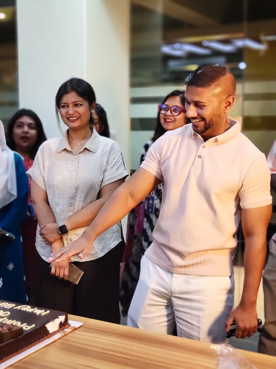 AsthaIT's tweet photo. Today, we had the pleasure of celebrating the birthday of our Founder & CEO.
Happy Birthday! Wishing you good health, happiness, and another year of inspiring leadership and success.
#AIT #AsthaIT #Leadership #TeamAIT #WorkCulture https://t.co/3leAUKIpKB