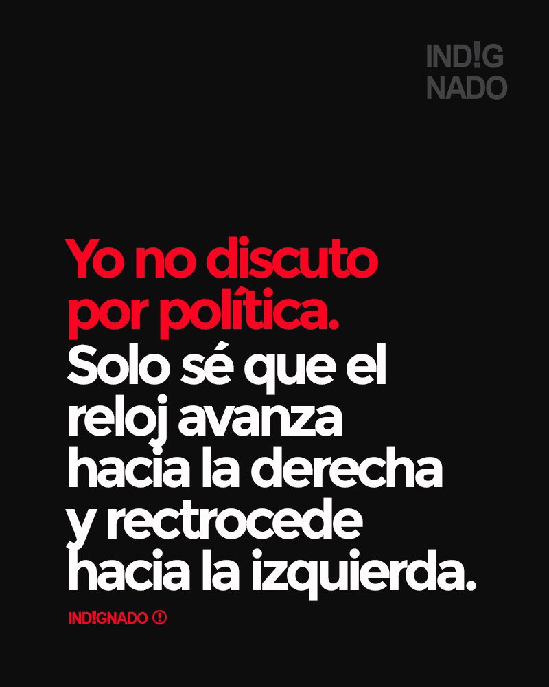 indignadoxd's tweet photo. Yo nunca discuto por política. https://t.co/wyBz3toN7m