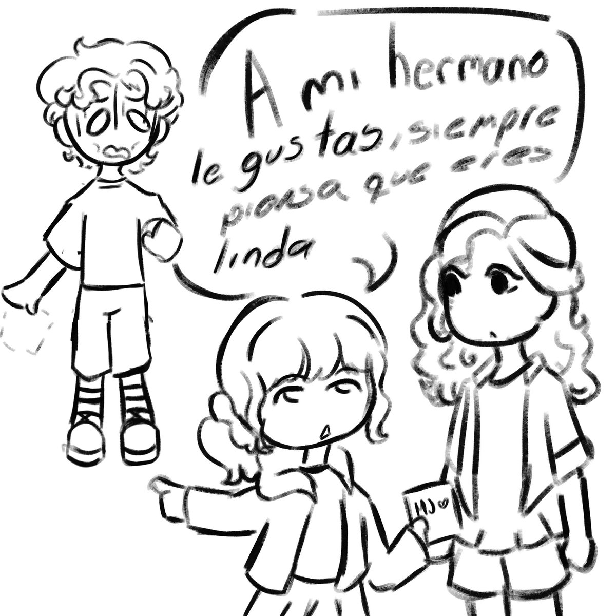 hx0_1k's tweet photo. Gente me voy a salir tantito de tema pero es que ayer fui a ver Spiderman y dios no le tenía fe que joya y se me ocurrió un au de estos dos hermanitos así bn cute mañana actualización de hirose celoso #SpiderManUnNuevoDía https://t.co/zXLEVv6TgW