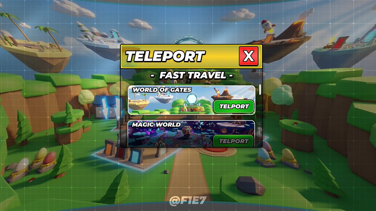 F1E777's tweet photo. ✧ | My Latest Simulator UI Design🎨

Discord: F1E7
#Robloxart #RobloxUI #Roblox #Robloxdev https://t.co/4X8MXpSk6A