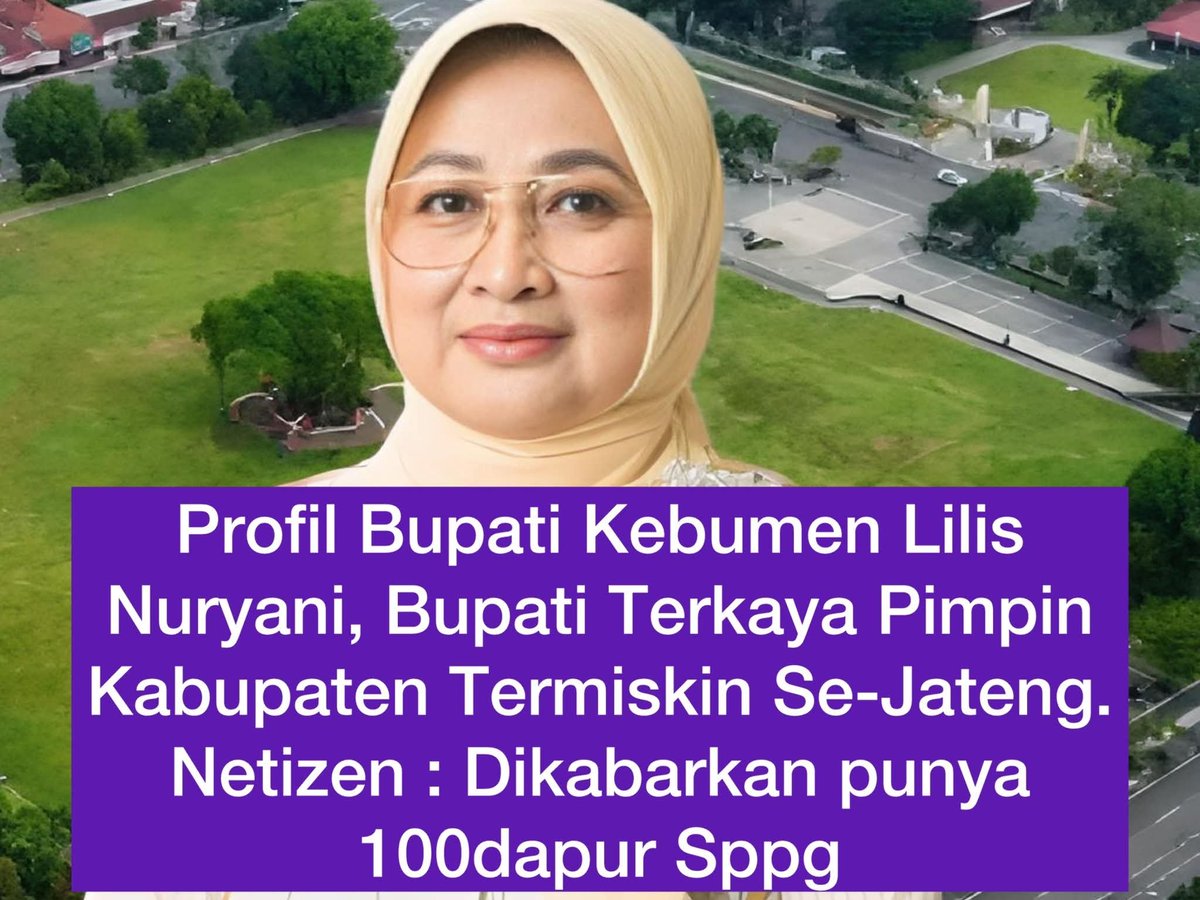 regar_op0sisi's tweet photo. Bupati terkaya di kabupaten termiskin se jawa tengah.
Harta kekayaannya 138,2M.

Mereka inilah yg sebenar benarnya merdeka. https://t.co/SuBRQfqXx6