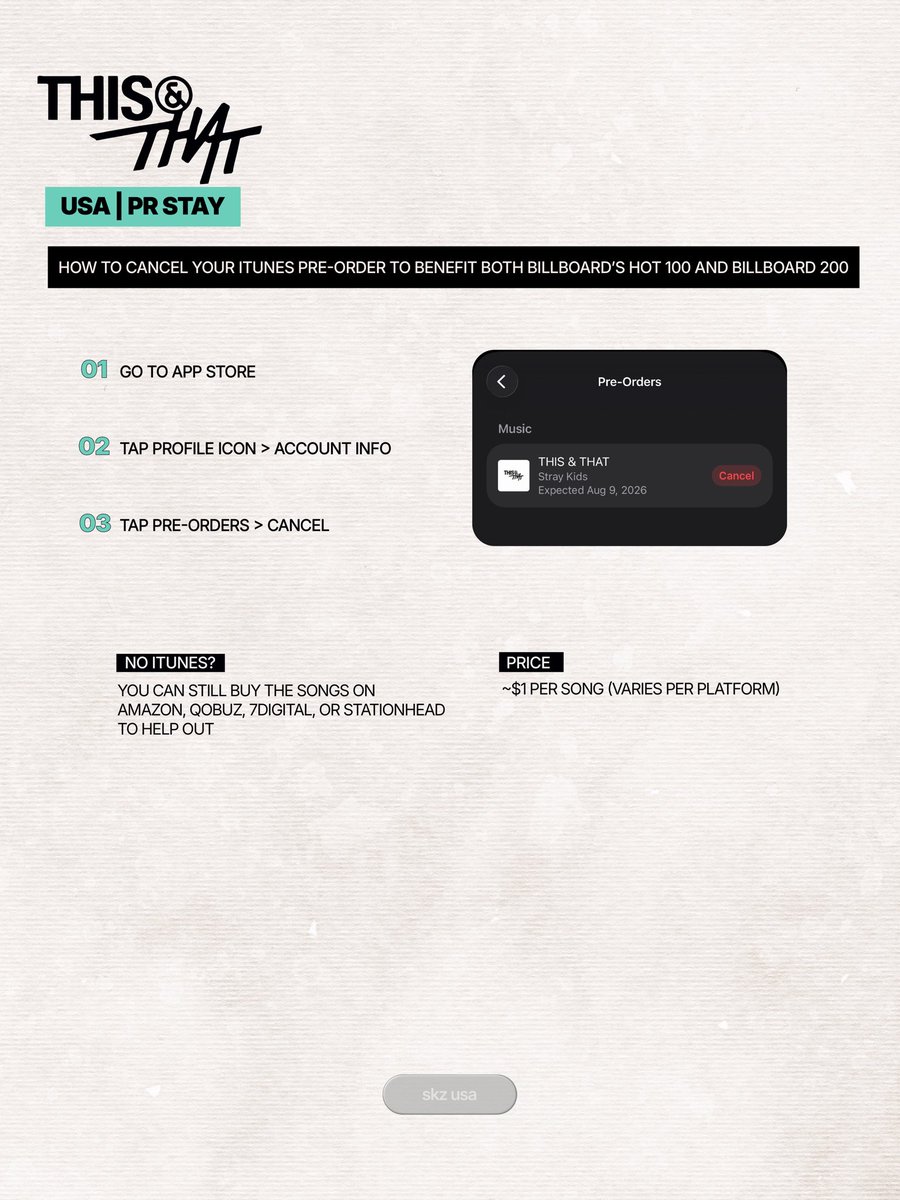 skz_usa's tweet photo. 🚚 AOTY is almost here and your last chance to cancel your iTunes pre-order! 

💡We will be buying the tracks individually to benefit both Hot 100 & Billboard 200 

🧡 Sign Up / Request Funds for song purchases:
https://t.co/XN6ZPdO9WX
 🧡 If You’d Like To Donate: 
https://t.co/H1LlPmbxpn
 🧡 iTunes Gift Card Code Donations: 
https://t.co/8U7OxBm3Lj