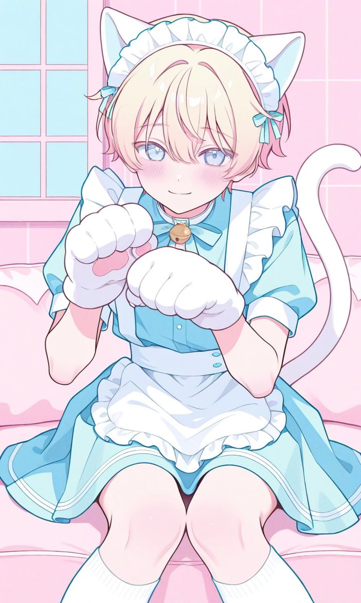 starlightai7's tweet photo. にゃんこメイドショタ🐈🐾

#AIイラスト #AIart #AIイラスト好きさんと繋がりたい https://t.co/ecZi6N4Lax