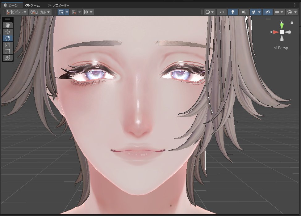 lilpina_'s tweet photo. WIP
目元がだいたい整ったので差分作って確認した https://t.co/BpnjrJRagZ