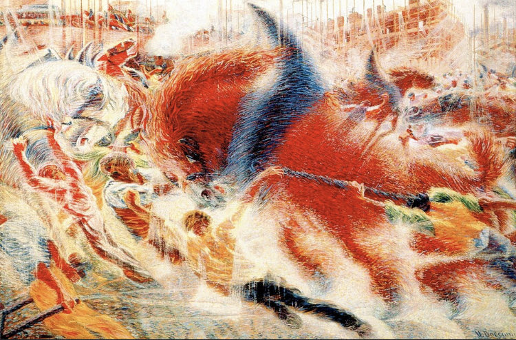 claudio_vergni's tweet photo. “Ma intanto corre, corre, corre la locomotiva 
E sibila il vapore e sembra quasi cosa viva 
E sembra dire ai contadini curvi, il fischio che si spande in aria 
Fratello, non temere, che corro al mio dovere, trionfi la giustizia proletaria!” https://t.co/XYDkWvol8l