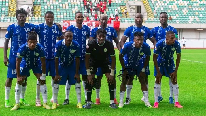 Naifooty's tweet photo. 🔔 Rivers United have been drawn against FC San Pédro of Côte d'Ivoire in the first preliminary round of the CAF Champions League.
First leg between 4 and 6 September, return leg from 11 to 13 September.
#CAFCL #CAFConfederationCup https://t.co/HdAmjd6Zc5