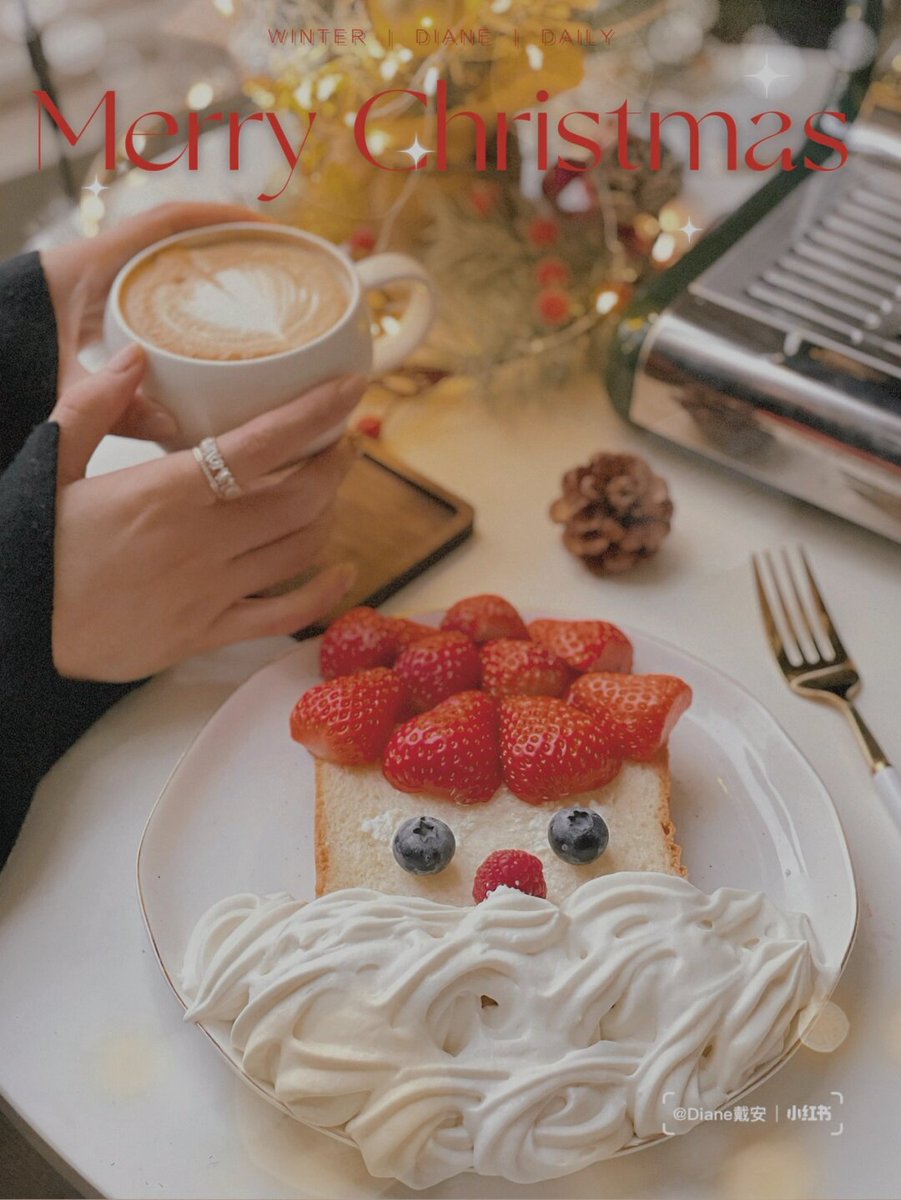 LenaZephanurva's tweet photo. A cozy quick weekday breakfast: toast slathered with salted butter, a side of ripe strawberry slices, and a warm latte. Perfect little start to the day!， https://t.co/eKPUaDmmh5