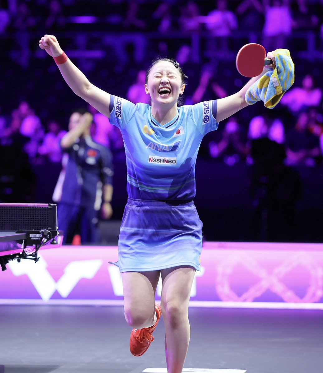 Hochi_Gorin's tweet photo. ＷＴＴチャンピオンズ横浜２０２６
女子シングルス2回戦
#張本美和
📸:渡辺　朋美 https://t.co/GfWXY2ybck