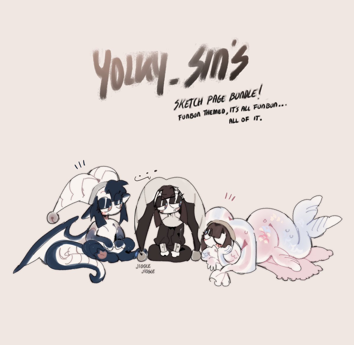 Yolky_Sin's tweet photo. yay.... all sketches finished! You can find it over at patreon and https://t.co/bMdko4GWN3 if you're interested! https://t.co/sXuY4Fuca8 and https://t.co/uWkscdlMqN 😊 https://t.co/j4MHBuO4b1