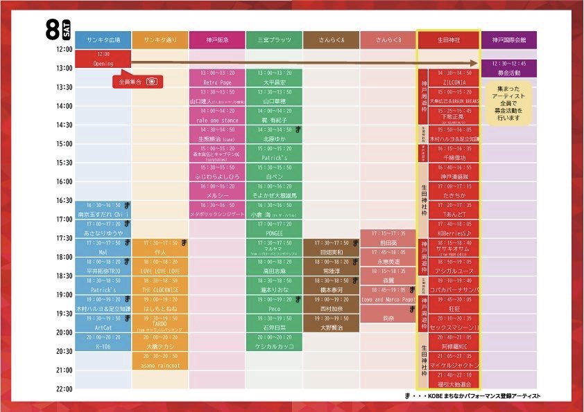 morinaga625's tweet photo. 明日から3日間

8/7(金)
8/8(土)
8/9(日)

『神戸周遊FES』です。

モリナガマサカズは8/9(日)に出演

会場は「さんらくB」です。
出演時間 15:40〜16:00

さんらく(三宮阪急楽天地)
神戸市中央区北長狭通１丁目３１−２６ 2階

宜しくお願いします😄 https://t.co/Zsks0zWWtX