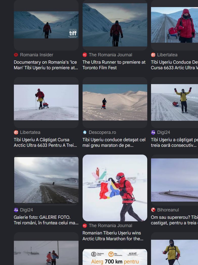 DarthMiaul's tweet photo. They just announced a documentary about an ultra-runner with a story similar to the Nietzschean Penguin

his name is "Tibi" (The Ultra Runner)

he crossed more than 3,000 km through the Arctic alone battling freezing temperatures and complete isolation but he just kept walking

https://t.co/REOwRL5XIB