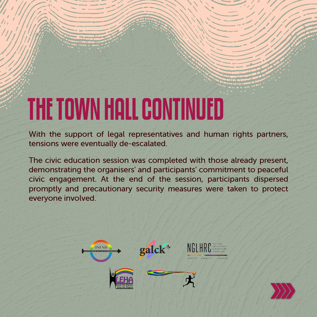 INENDorg's tweet photo. Documenting these moments is part of defending democracy.

Here is the full statement . 
#ProtectCivicSpace #CivicParticipation #QueeringTheBallot #Democracy https://t.co/Y2duXw9HJe
