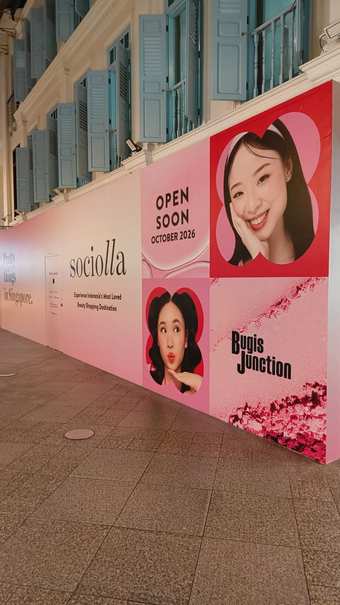 jisullyeon's tweet photo. Uwawww sociolla udah mau buka di sini😍😍 https://t.co/fIiNnJjb3C