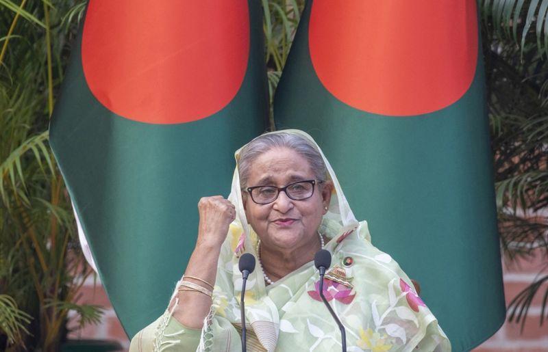 dailymaverick's tweet photo. Bangladesh ex-PM Hasina says ban on her party should be lifted https://t.co/7ZtSkf0O6o https://t.co/k3O8QWKvBH