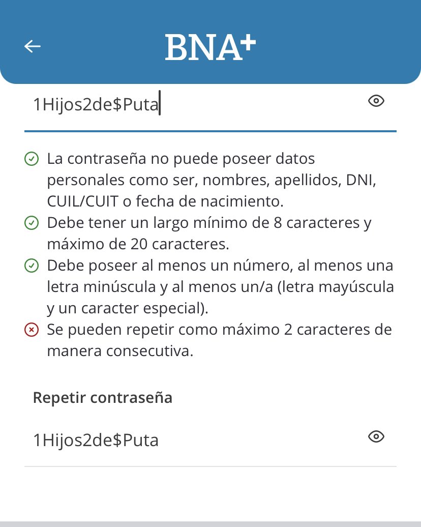 jrusculleda's tweet photo. Yo no sé si es la edad, pero esto es un chiste @BancoNacion 
Dejen de romper las pelotas y simplifiquen la vida a las personas. https://t.co/gpPQ4i6I34