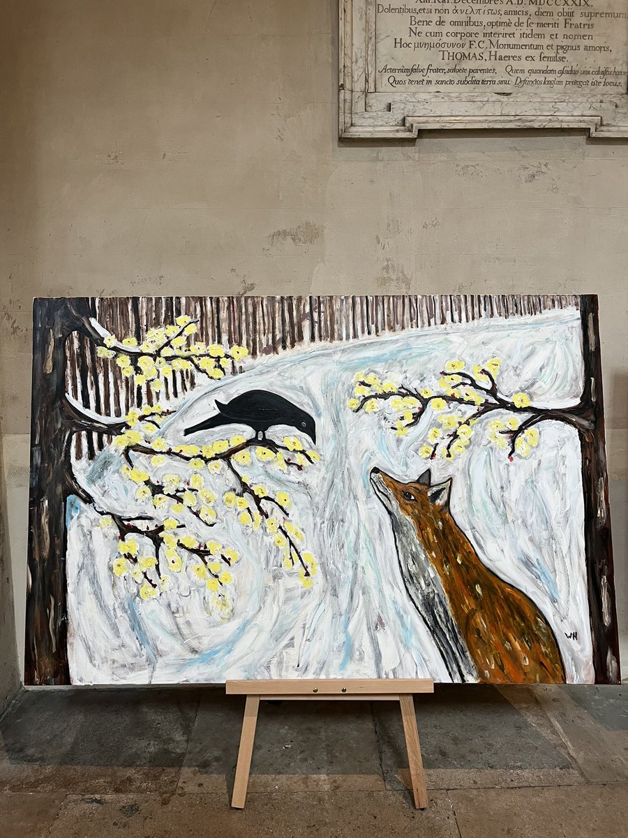 jasonfrancis71's tweet photo. A visit to Rochester cathedral today and the temporary art exhibition on this week. https://t.co/bSgwtsIzkK