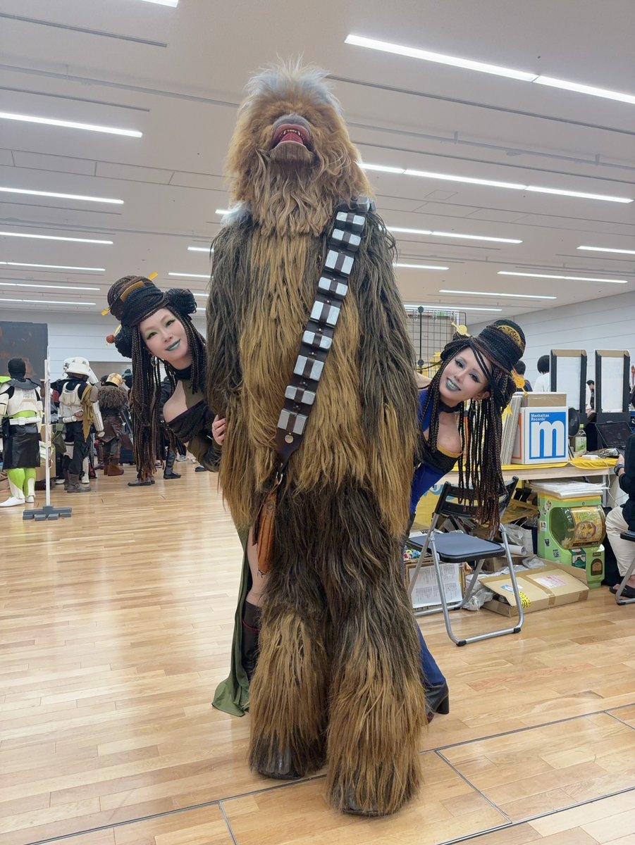 hologram_jawa's tweet photo. お気に入りのやつ

いつも優しいチューイがトニカシスターズはだーいすきです☺️
#アンリーシュドS4 https://t.co/aWVzXM06vo