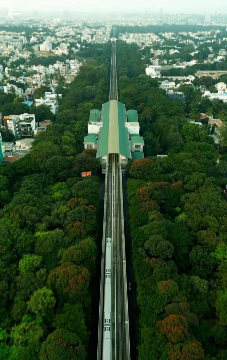 Kuma50531Kumar's tweet photo. Jayanagar Metro Station Bengaluru .🌳

Peak Beauty ♥️ https://t.co/eDlhf928TQ