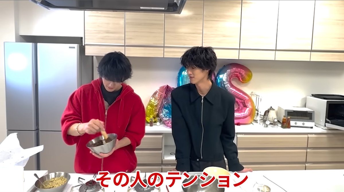 Yuppi20020503's tweet photo. 舜太って基本がこれなので、さかなクン居なくなったら露骨にテンション下がってたの可愛すぎて滅❣️
#ゴールデンタッグ  #曽野舜太 https://t.co/9ZWSSjriWQ