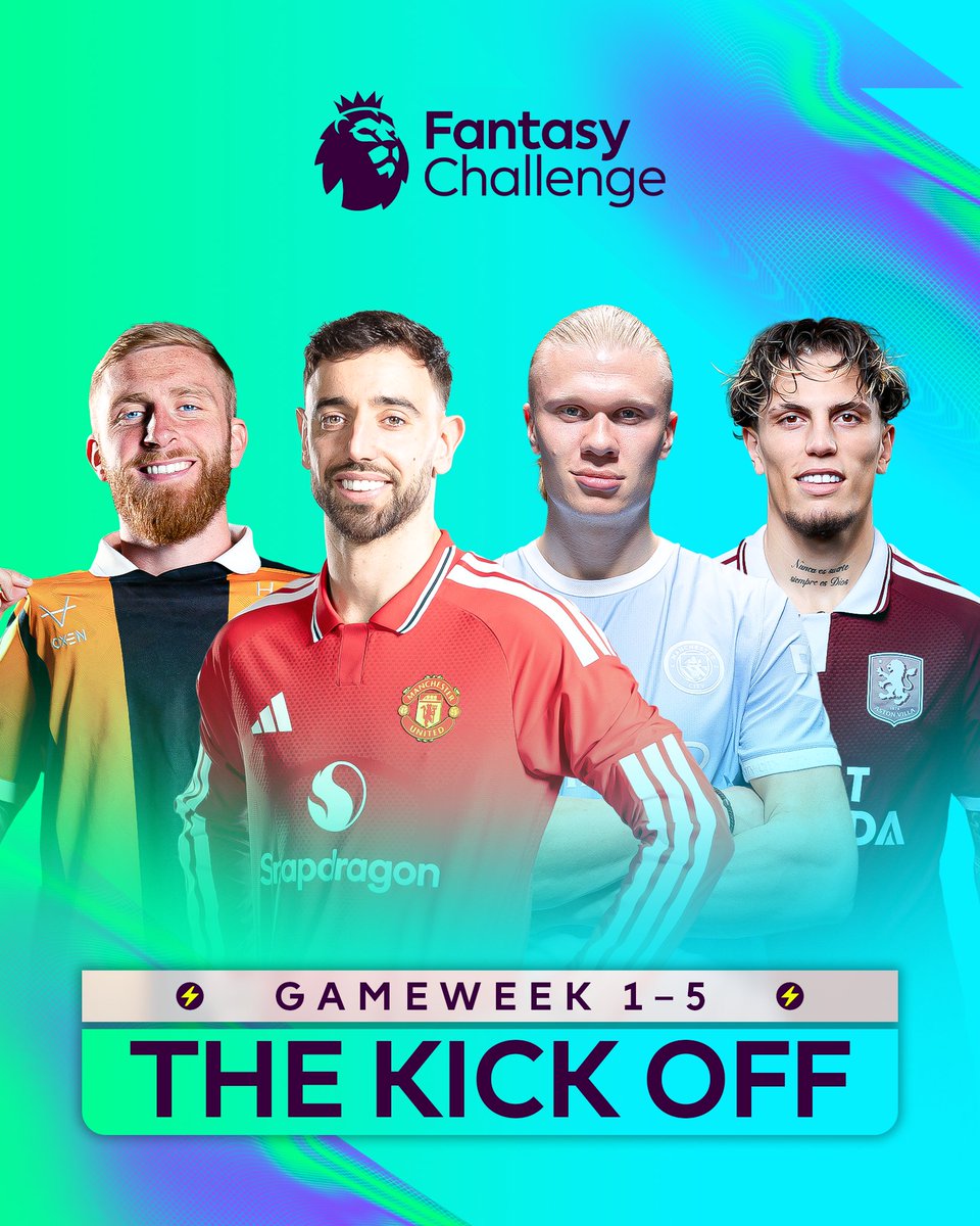 OfficialFPL's tweet photo. #FPL Challenge is BACK! 🚨

The first five challenges for the new season have been revealed 👀