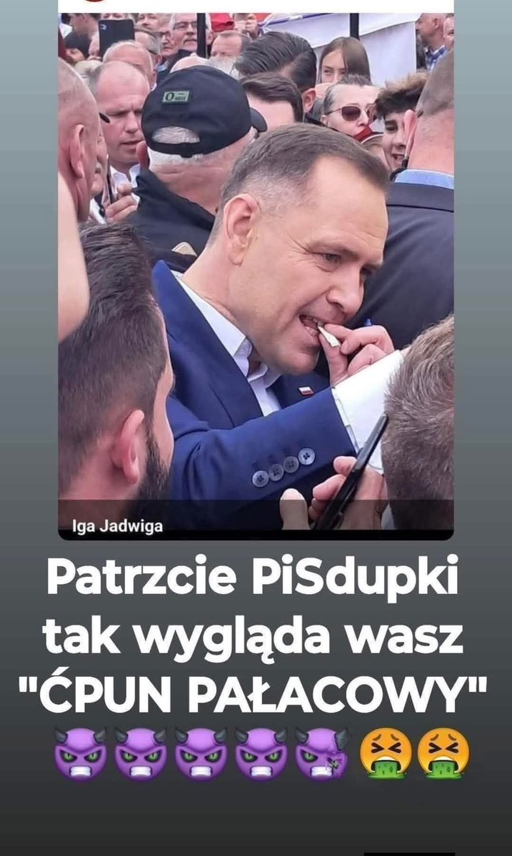 NowakIzabe67154's tweet photo. @DanielNawrocki_ Wstyd i zażenowanie. https://t.co/NFcoPq9Hwh