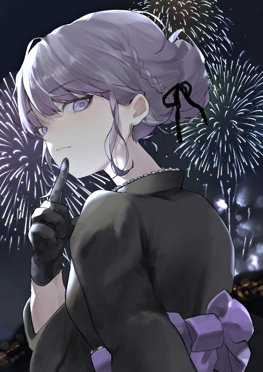 unpch028's tweet photo. 🎆　#霧切響子　#ダンガンロンパ https://t.co/ecTPLIuUkv