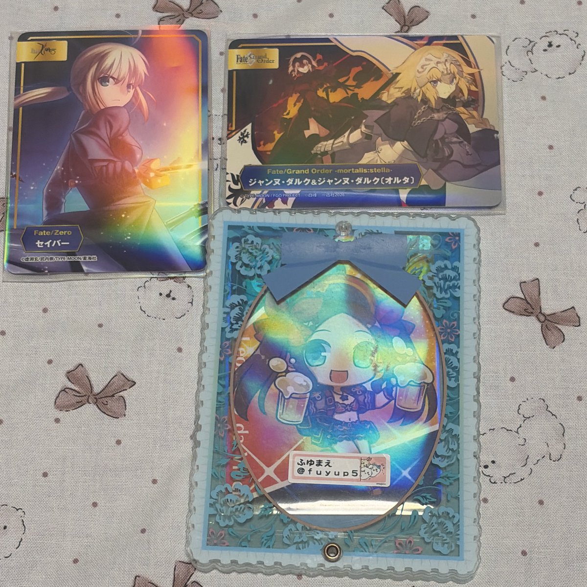 fgo TYPE-MOONフェアカードセット モリアーティ ノーマル クリア fgo