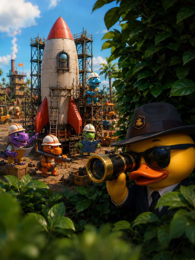 razerluck1's tweet photo. Everyone thinks the ducks appear for summer vacation. They're actually undercover inspectors making sure every Masterpiece has been officially approved before it's completed.
@AngryDynomites
#RubberDuckFiles #DynoMindshare https://t.co/1BkZXOWEl2