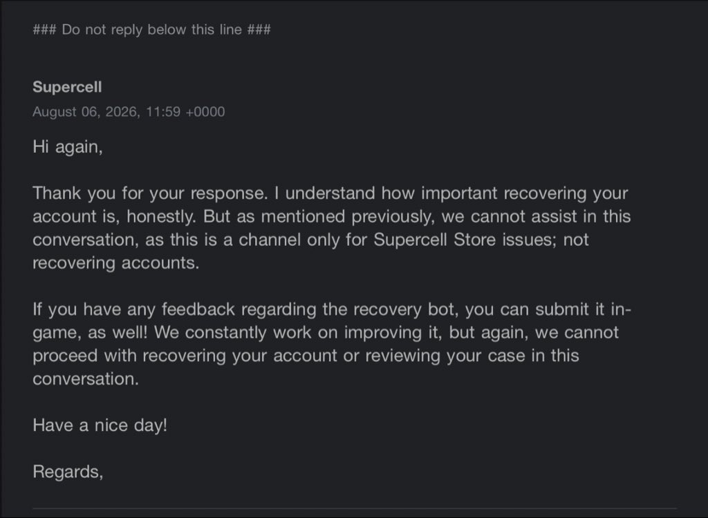 KING_IRQ's tweet photo. @ClashofClans This is how @Supercell treats elite players! I sent my official financial receipts, and they replied4times using the EXACT same copy-pasted template at (10:01, 11:59, 12:29) without even reading! Pure code-level laziness.Fix it!Tag: #YULRUU99C@Frank_Supercell #FixSupercellSupport https://t.co/6ovGuVw85b