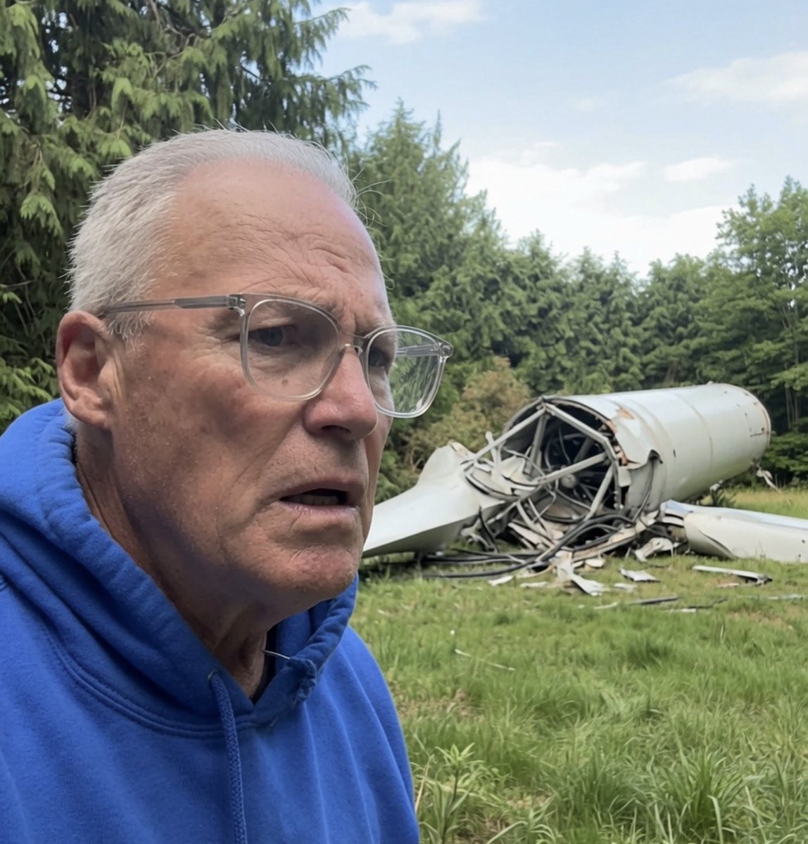 PNWConservative's tweet photo. 🚨SILVER ALERT 📍 HAYDEN LAKE, IDAHO🚨

Elderly man last seen mumbling to himself wandering through a wind turbine graveyard.

Name: Jay Inslee

Last Wearing: blue hoodie and glasses made of petroleum products.

📞 Animal Control if seen.

Do not approach, he startles easily. https://t.co/D9awLCpIkz
