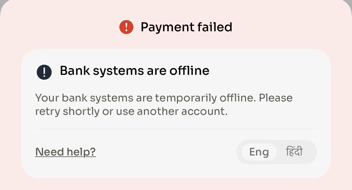 vigilanterep's tweet photo. @YESBANK since the past 2 hours I am trying to make a transaction via my Kiwi Rupay and I keep on getting the below message. Not sure what on the earth is wrong. @GoKiwiNow 

Can this be resolved soon? I need to make a transaction. https://t.co/dM2adW44aP