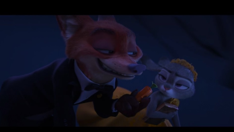 Rick27948860's tweet photo. Judy’s good at hiding the fact she loves his jokes, hopefully to see them cracking more jokes together in Z3 😅🦊#zootopia #zootopia2 #judyhopps https://t.co/KtT27U1ZMi