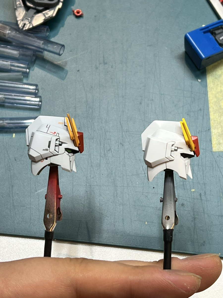 AF_SOHO's tweet photo. [WIP]

Head Comparison

#Zカンダム #verka #msz006 https://t.co/Ig98WrGfNa