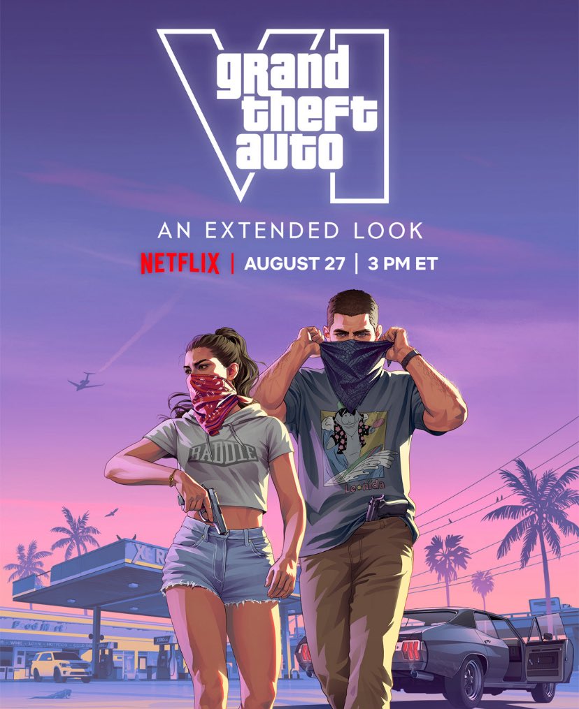 remiremus_'s tweet photo. GTA 6 will officially go into a gameplay trailer August 27th that’s 30 minutes long. Mainly rumoured to show:
- Complex gameplay/cinematics as well
- A trip to Europe
- Official real life actors reveal at the end
- The story plot and structure
- 80 new mechanics
- 300+ activities https://t.co/1tBiSDOfxK