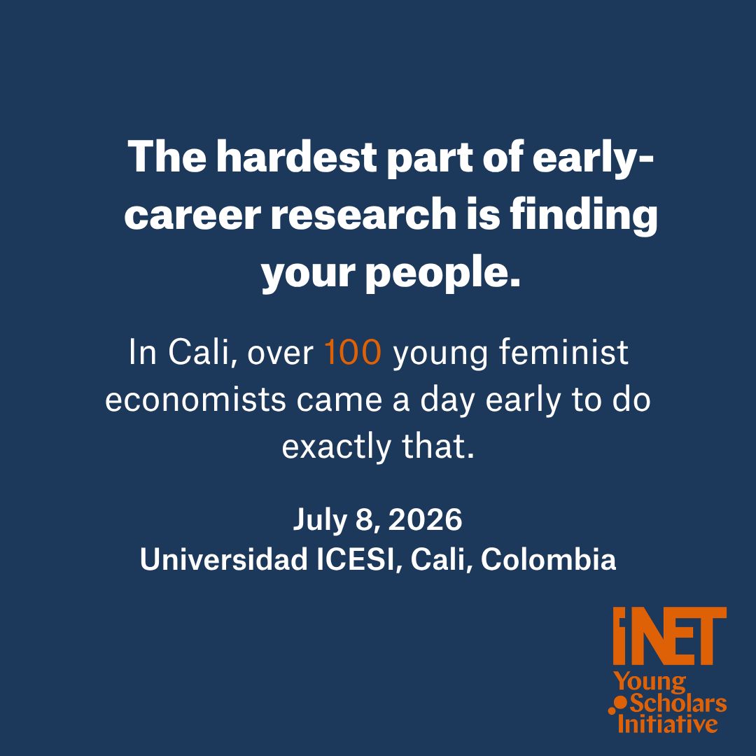 ysi_commons's tweet photo. On July 8, more than 100 early-career feminist economists gathered in Cali, Colombia, a day ahead of the IAFFE annual conference. The day opened with a panel on how feminist economics gets produced, defended, and passed on in contested political times, then split into six workshops covering care economy research, decolonial approaches to knowledge, publishing, and mentoring. Organized by YSI's Gender and Economics Working Group alongside the IAFFE Young Scholars Committee.