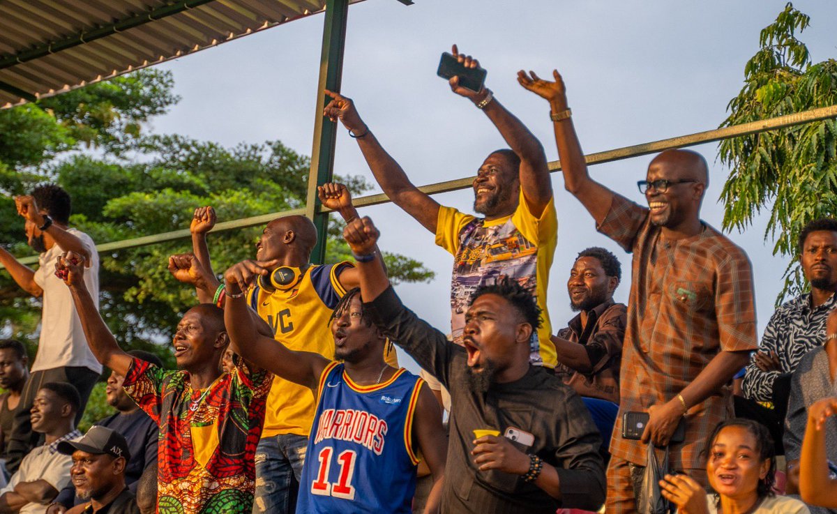 LagMiniFootball's tweet photo. The cheer was loud - Electrifying moments in Agege as the community witness exciting MiniFootball. 

#LagosMiniFootballLeague #MiniFootballAgege https://t.co/KmmwXUjJ94