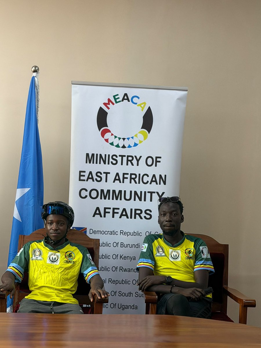 darrendaphine's tweet photo. The #GACS2026 press conference is on as we prepare for a 55-day cycling expedition across five East African countries, championing regional integration and a stronger, more connected East Africa.
#WheelsOfIntegration | #RideforEastAfrica #PedalBeyondboarders #RideBeyondBorders https://t.co/XicQVfi0w4