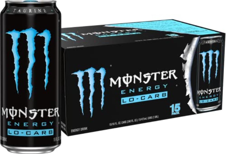 StarlitAudios's tweet photo. I just received Monster Energy, Lo-Carb Monster, Low Carb Energy Drink, 16 Ounce (Pack of 15) - Lo-Carb - 16 Ounce (Pack of 15) from mrrickels via Throne. Thank you! https://t.co/AtilSKcbqq #Wishlist #Throne https://t.co/GIHhB1dMAb