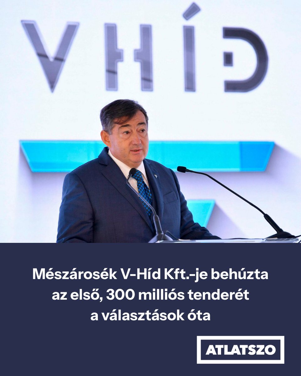 Atlatszo's tweet photo. A V-Híd Vagyonkezelő Kft. sínhegesztési feladatokat végez majd a GYSEV vasútvonalain. Csak Mészáros Lőrincék adtak be ajánlatot. 👉 https://t.co/PqZNR2ZtWk
#ÁTLÁ15ZÓ #atlatszo15 #gysev #közbeszerzés #máv #mészároslőrinc #tiszapárt #vhíd #vasút https://t.co/39MdOI6doF