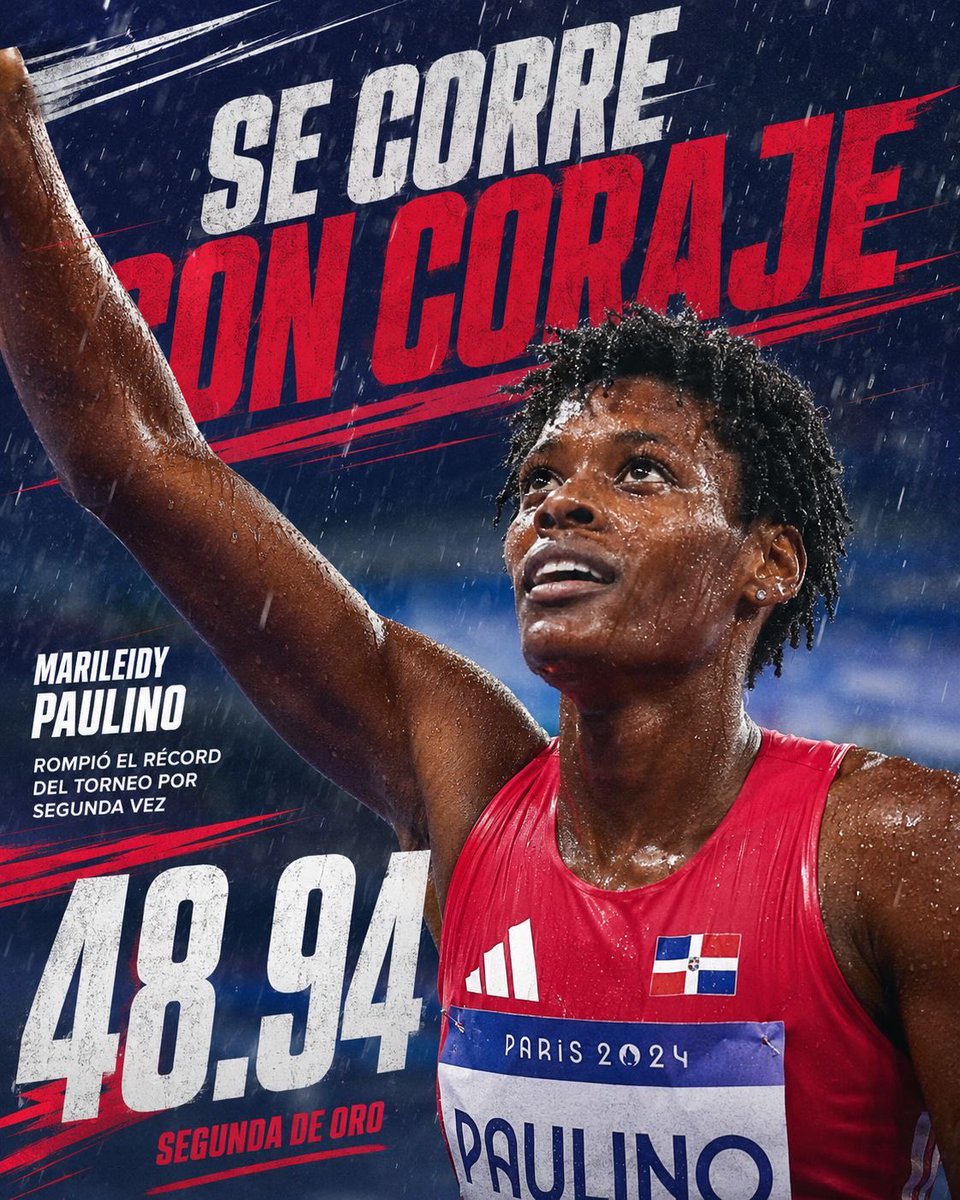 ktaverasd's tweet photo. ¡Qué orgullo ser dominicanos! 🇩🇴🥇

El oro de Marileidy Paulino en los 400 metros, el de María Dimitrova en kata femenina y las demás preseas doradas conquistadas ayer demuestran que el talento, la disciplina y el corazón de nuestros atletas. 
¡Gracias por llenar de orgullo a toda la nación!

#SantoDomingo2026 #OrgulloDominicano