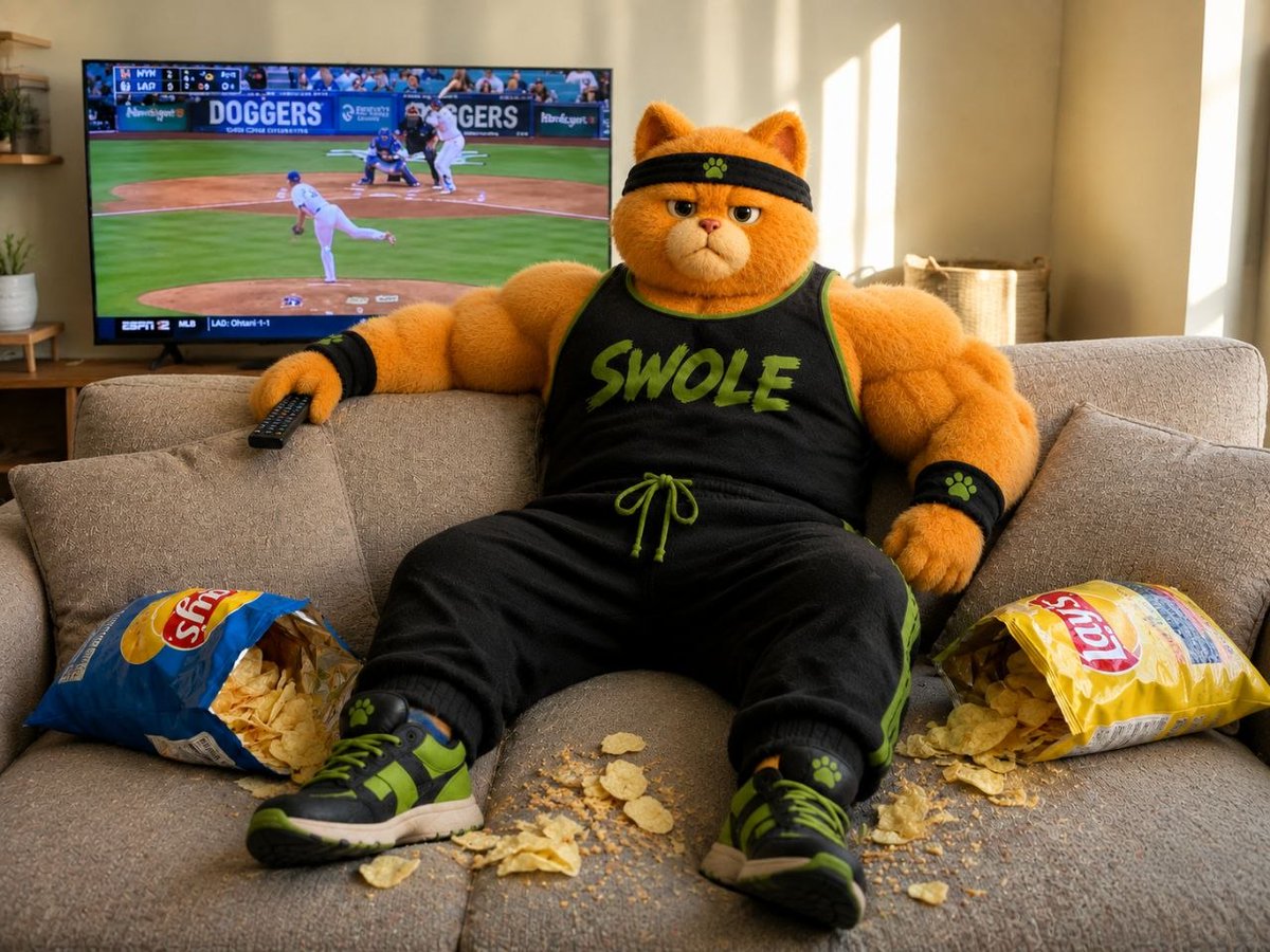 SwoleCatOnSol's tweet photo. Getting $SWOLE even on my cheat meal day! https://t.co/siUQ2iCDAl
