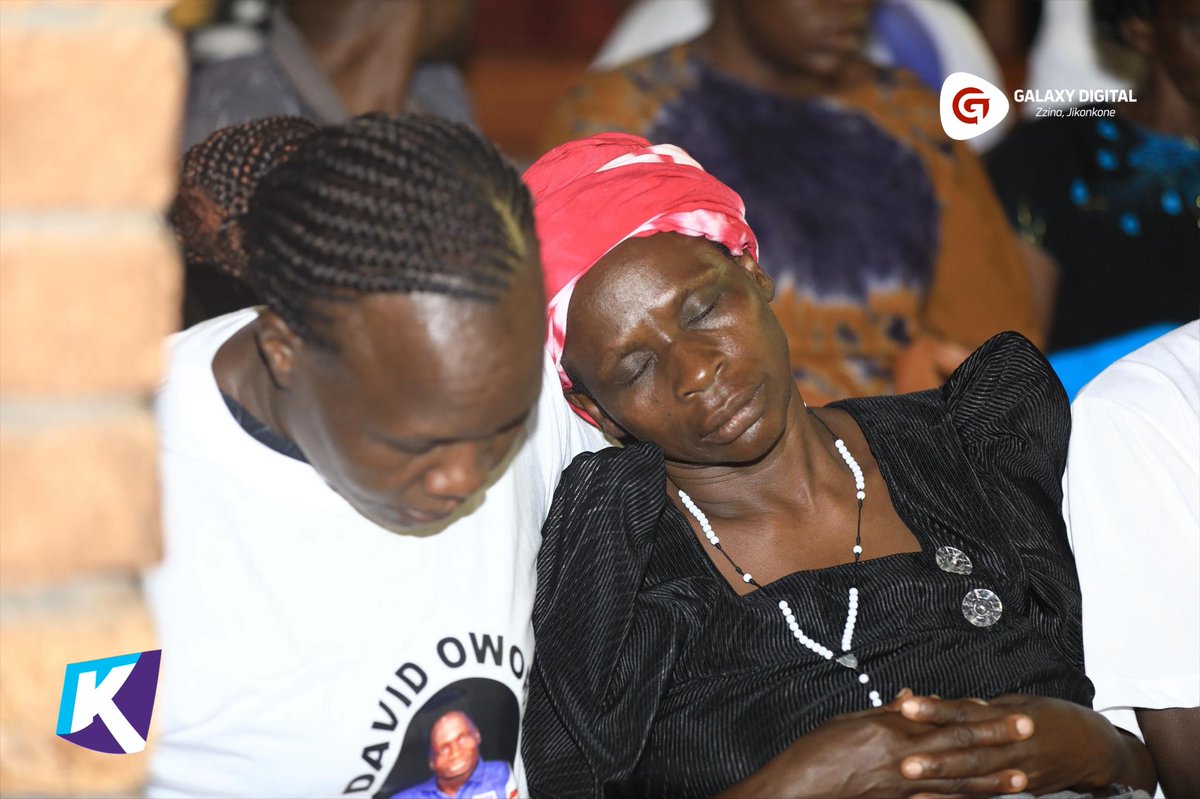 GalaxyFMUg's tweet photo. The Late David Owori’s mother breaks down during the requiem mass for her fallen son

The former SC Villa Captain died after a brutal street gang attack in Kampala

#ZzinaLifeStyle https://t.co/KDdulk8fqJ