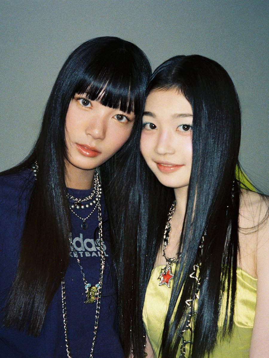 seyyabh's tweet photo. dynamic duo at work 📸⚡️ late nights, good laughs, and a whole lot of magic in the making with Saki eonni. set your alarms for the 24th! 🖤 https://t.co/RLuQRp7rNa