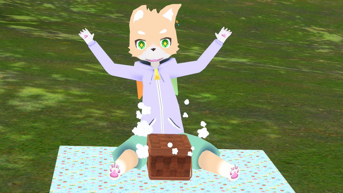 3F_HIMA_WARI's tweet photo. 可愛すぎるAFKモーション🐶🍙🥪🍓✨
最高です😭ありがとうございます!!!
#WAFT
#VRChat https://t.co/ueHJYnWdzo