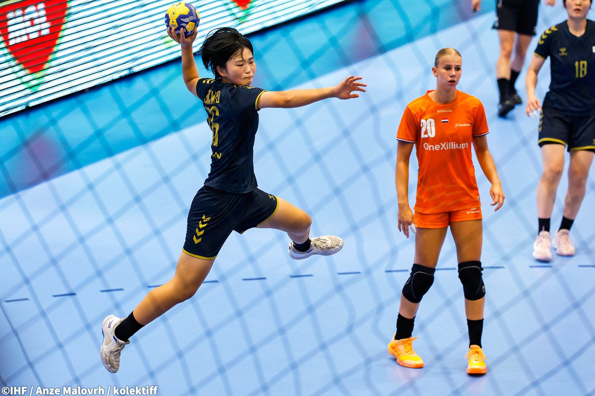 JHA_national's tweet photo. Match report📝
2026.8.6 vsオランダ

47得点を奪い快勝、大会最終戦に向けて勢いをつける。
🔗https://t.co/UYg88WXgnF

🏆第11回IHF女子ユース(U-18)世界選手権
⚔️9-12位決定戦

#ハンドボール日本代表 https://t.co/TnhhzmLWUw