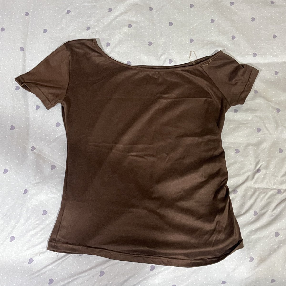 ppuaryt's tweet photo. ปาดไหล่ สีน้ำตาล mosesqueen สวยสับ
ไซส์ xl อกได้ถึง 40 มีตน.ด้ายหลุด

 price 25.-

#เสื้อผ้ามือสอง #เสื้อผ้ามือสองสภาพดี #ส่งต่อเสื้อมือสอง #ส่งต่อเสื้อผ้ามือ2 #โล๊ะตู้เสื้อผ้ามือสอง #โล๊ะตู้ #ส่งต่อเสื้อผ้า https://t.co/Lo3KYvdK7O