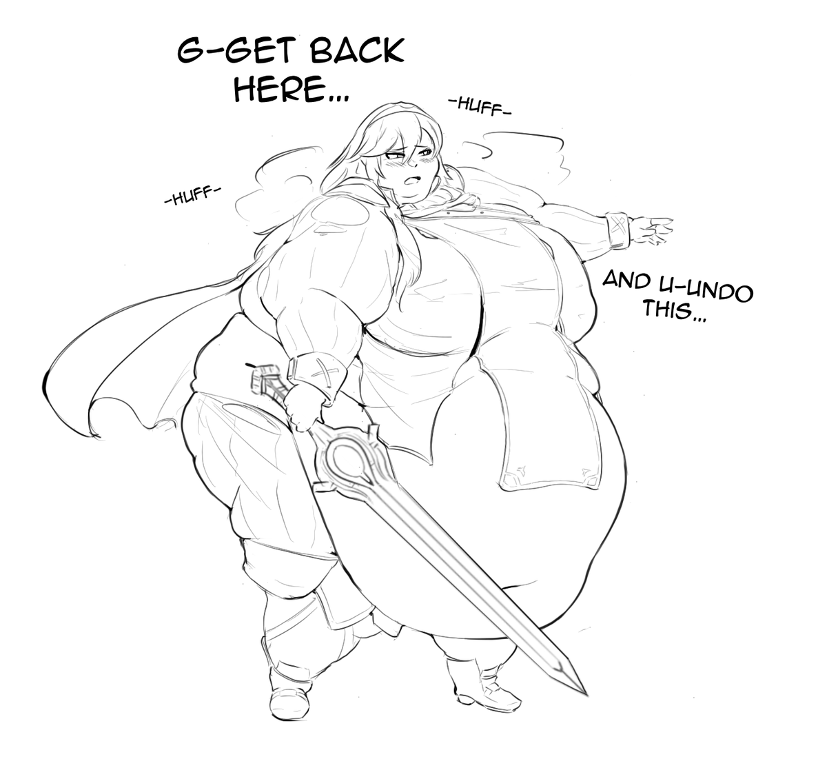 DrunkButterfIy's tweet photo. Lucina needs to be careful around dark magic https://t.co/5c2MWEmqA0