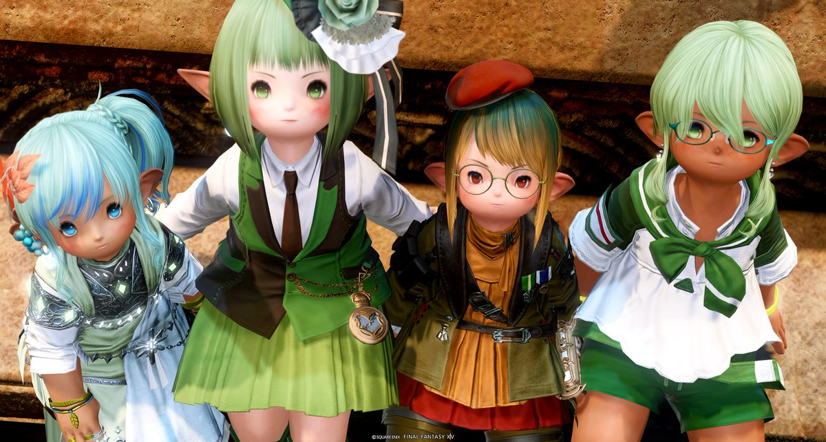 itigotumi's tweet photo. 久々に #みどふぇる #ララフェル https://t.co/k5GlS3HypD