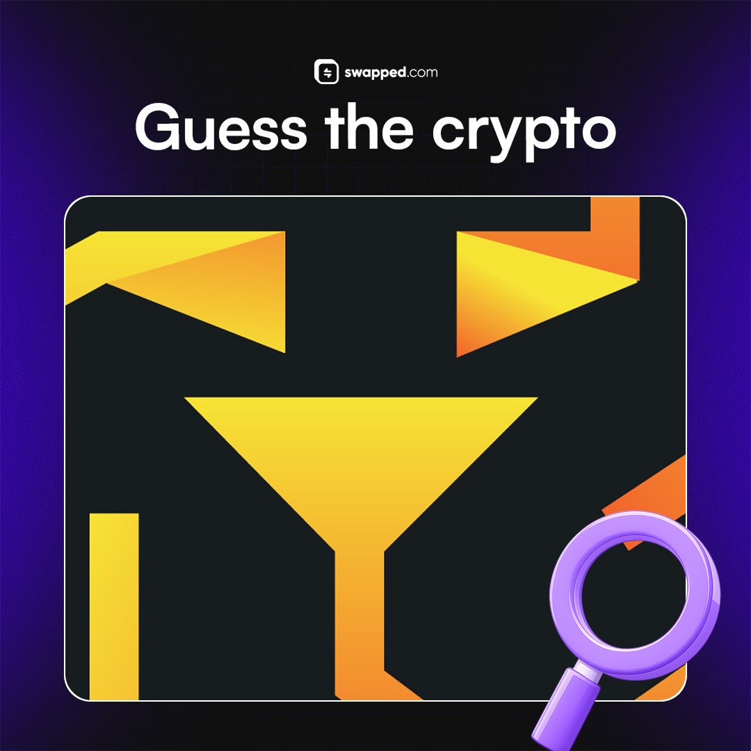swappedcom's tweet photo. For $50, can you guess the crypto by the logo?

RT + reply to enter! https://t.co/iVR8CfPeca